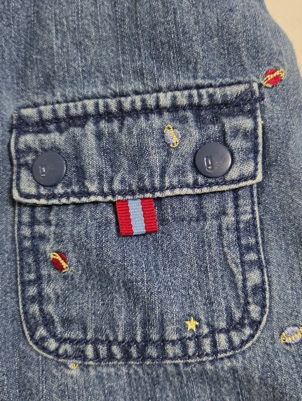 Gymboree denim overalls